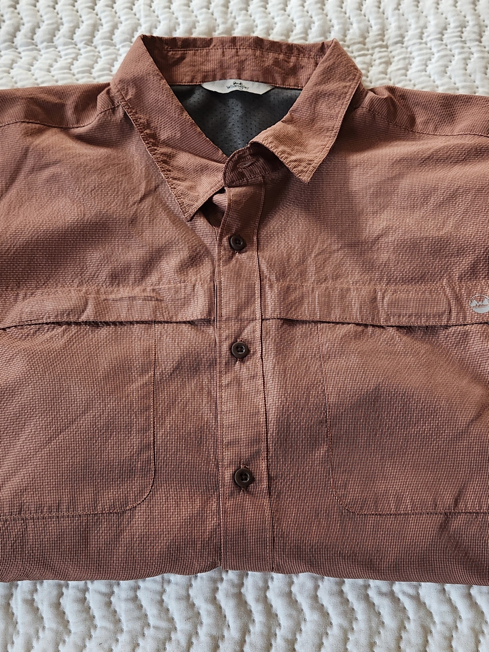 Wrangler Men's Casual Button-Down Shirt Size XXL